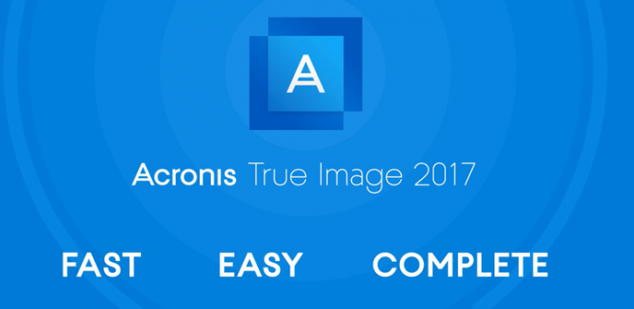 software acronis true image 2017