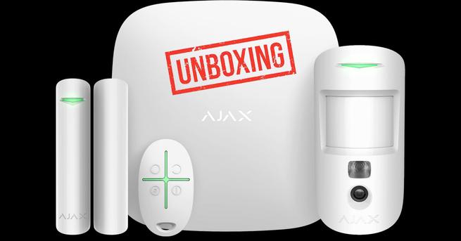 AJAX StarterKit Plus Negro – Kit de alarma inalámbrico - Securigo