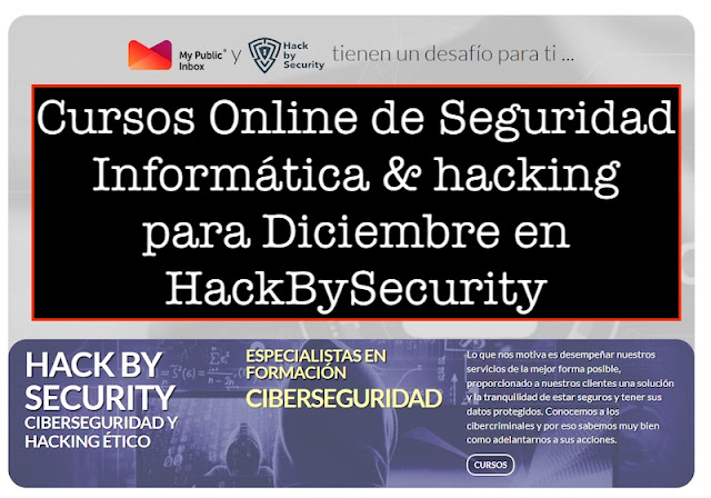 Cursos Online de Seguridad Informática & hacking para Diciembre en ...